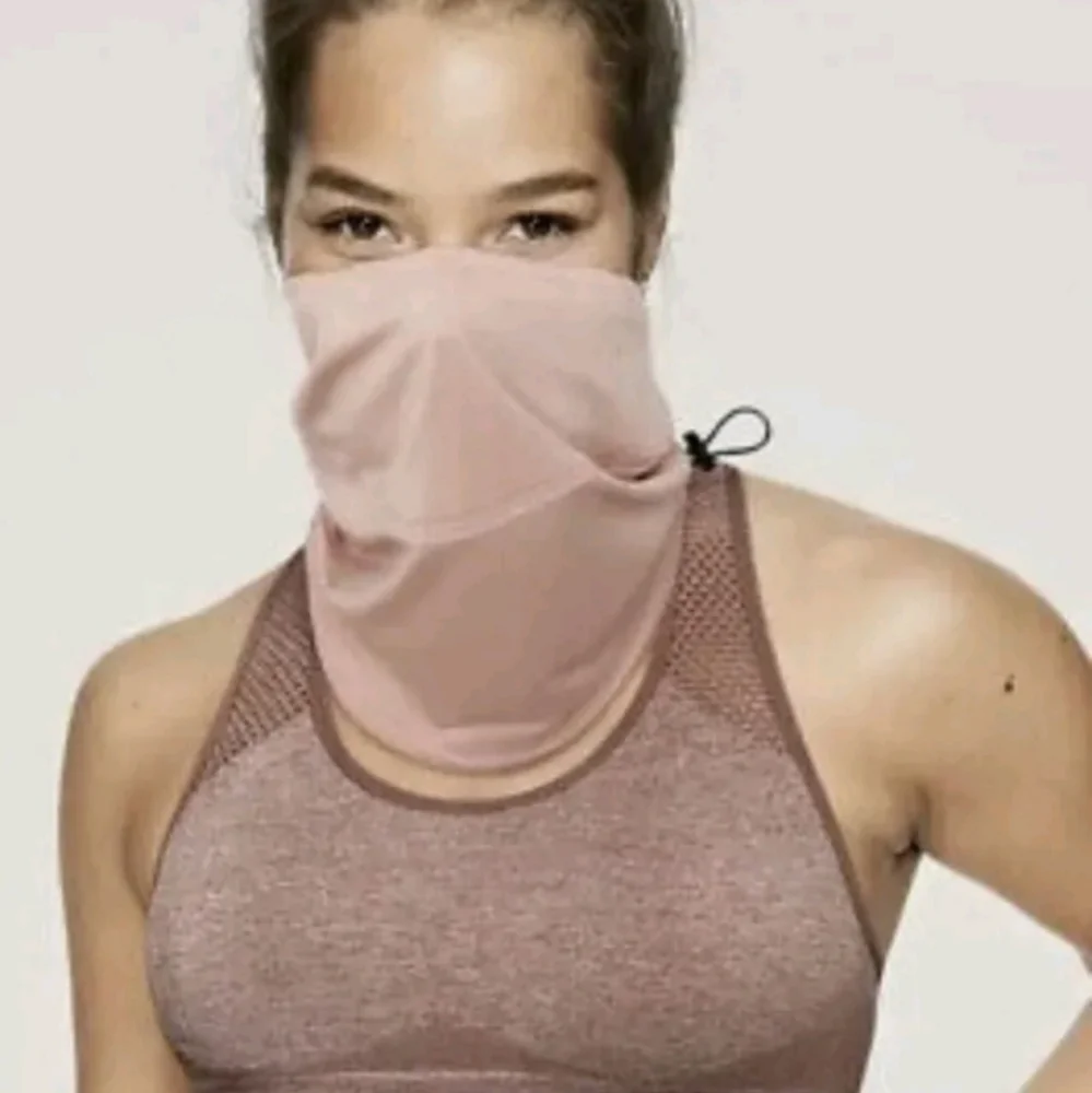 New Victorias Secret PINK Face Cover Mask Rose Clay Pink One Size NWT